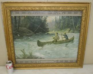 Early 1900's "Once In A Lifetime" Print by F.M. Spiegle