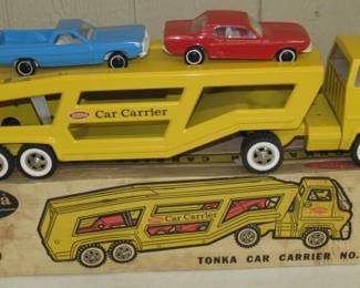 1969 Tonka Car Carrier w/Box - Mint Condition