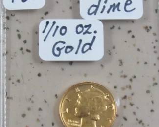 2016 Gold Dime
