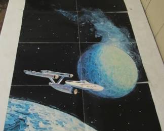 1978 Star Trek U.S.S Enterprise Poster