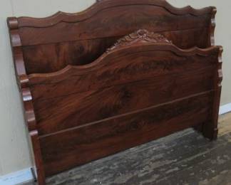 Antique Bed w/Rails