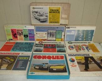 1960's & 1970's Chevrolet Dealer Salesman Training Kits - All Complete & Original 