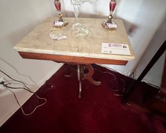 50% Off Marble top table 