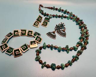 Sterling and Turquoise