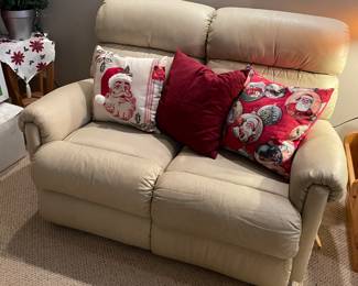 Double Leather Reliner