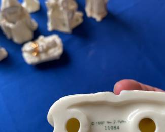 Vintage Lefton China Nativity Set