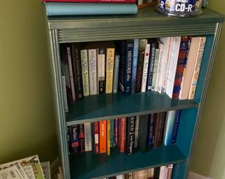 Nice Green Wooden Bookcase
