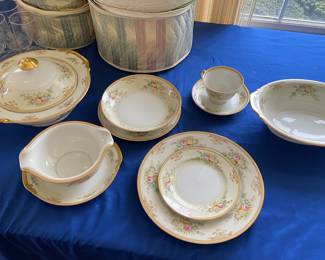 Meito Hand Painted China Set