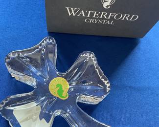 Waterford Clover Paperweight