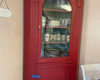 Wooden Corner Cabinet