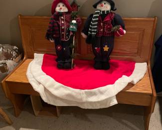 Wooden Storage Bench