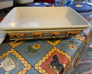 Vintage Ceramic Casserole Dish