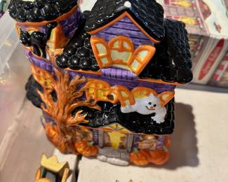 Halloween cookies jar