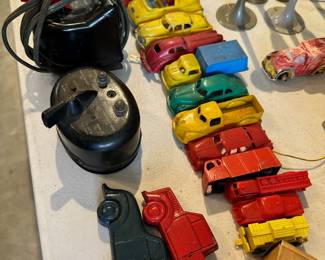 Vintage toy trains
