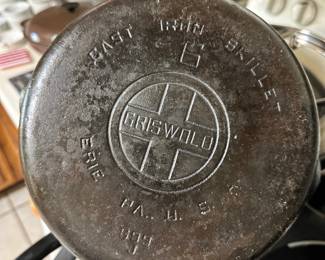 Griswold #6 cast iron pan