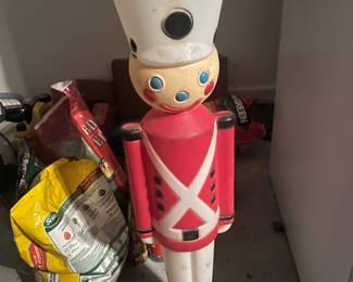 Vintage Toy Soldier blow mold