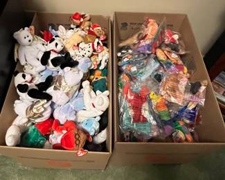 More Beanies!  Plus the 'Happy Meal' Beanies.