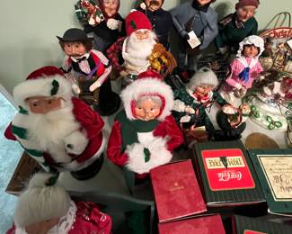 Byers' Choice - Carolers collectibles, Coca-Cola ornaments