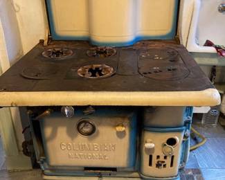 Stove has original book!