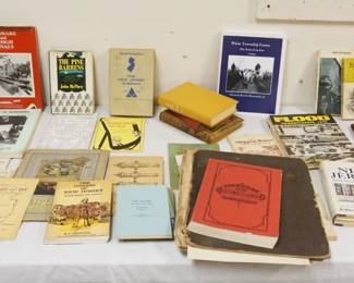 1260	LARGE LOT OF HISTORY BOOKS INCLUDING LOCAL NJ HISTORY & RELATED
