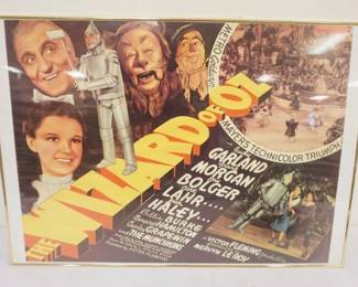 1263	1967 COPY OF THE WIZARD OF OZ, APPROXIMATELY 20 IN X 28 IN
