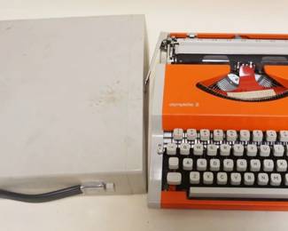 1307	OLYMPIETTE TYPEWRITER, APPROXIMATELY 12 IN X 13 IN X 4 IN
