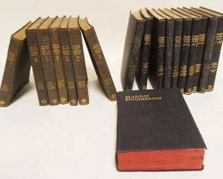 1298	EARLY SETS OF HAWKING/AUDELL ELECTRICAL GUIDES & MARINE ENGINEERING
