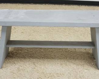 1201	PRIMITIVE COUNTRY SPLAY LEGGED BENCH
