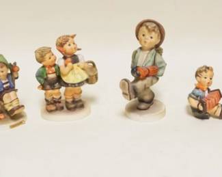 1112	GROUP OF ASSORTED HUMMEL FIGURINES, TALLEST APPROXIMATELY 6 1/2 IN
