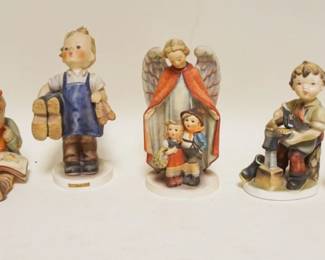 1113	GROUP OF ASSORTED HUMMEL FIGURINES, TALLEST APPROXIMATELY 7 1/2 IN
