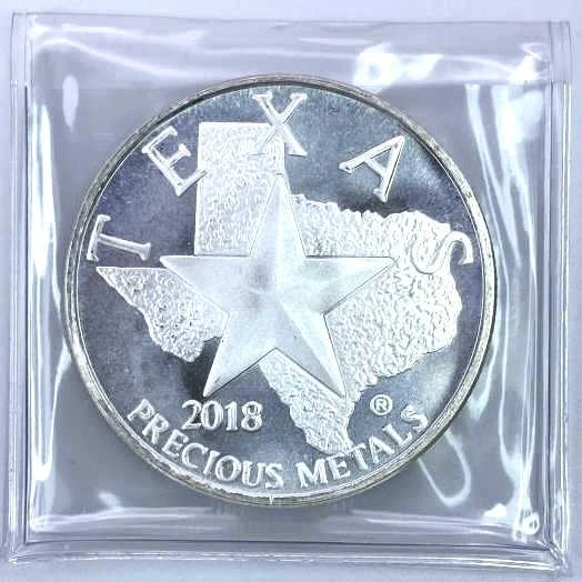 1oz Silver Texas Precious Metals .9999