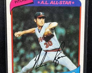 1980 Topps Nolan Ryan All-Star HOF