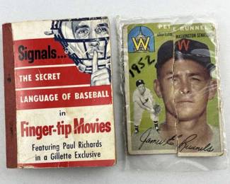 1957 The Secret Language of Baseball, Gillette+