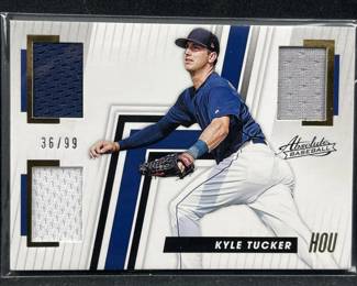 2019 Kyle Tucker Absolute Triple Relic #/99