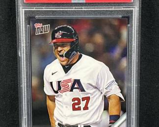 2023 Topps Now Mike Trout BB Classic PSA 9