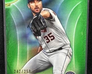 2018 Justin Verlander Topps Triple Relic #/259