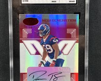 2006 Demeco Ryans Leaf Cert. Auto Rookie #/250