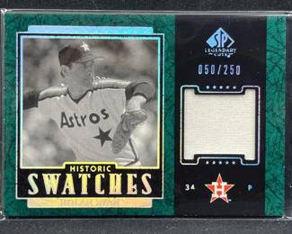2001 Nolan Ryan Relic SP Legendary Cuts #/250
