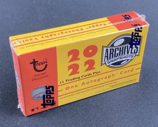 2022 Topps Archives Snapshots Baseball Box