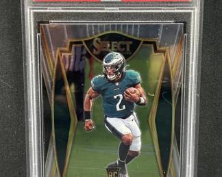 2020 Jalen Hurts Panini Select Rookie PSA 9