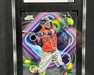 SGC 10 Jose Altuve 2023 Topps Cosmic Chrome