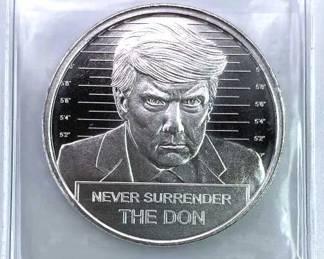1oz Silver Trump 'The Don' Mugshot .999