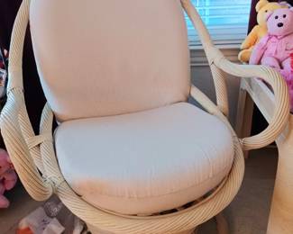 MCM BAMBOO EGG CHAIR