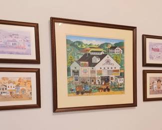 ORIGINAL AMERICANA ART, SIGNED AND NUMBERED