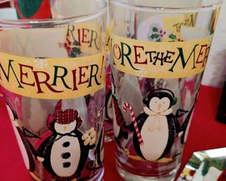 DEBBIE MUMM CHRISTMAS TUMBLERS
