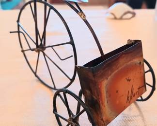 BRASS/COPPER BUSINESS CARD HOLDER