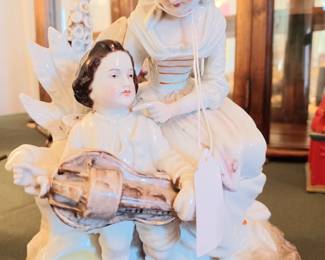 GERMAN PORCELAIN INK WELL