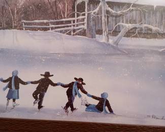 SIGNED AMISH ART