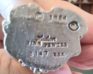 HUDSON AND SPOONER PEWTER