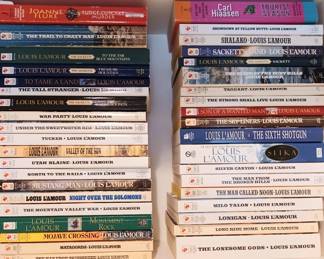 LOUIES  LAMOUR PAPERBACKS AND MORE